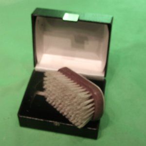 MEN'S OX HORN BACKED HAIR BRUSH Single Boxed New M